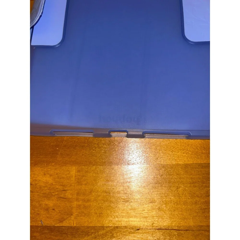 Heyday Brand Periwinkle Blue Debossed iPad Pro 4th Generation Case